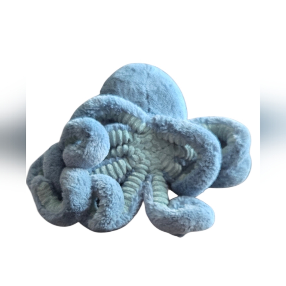 Jellycat Sol The Squid Plush Doll Stuffed Solid Teal 15" Rare Retired - Picture 3 of 15